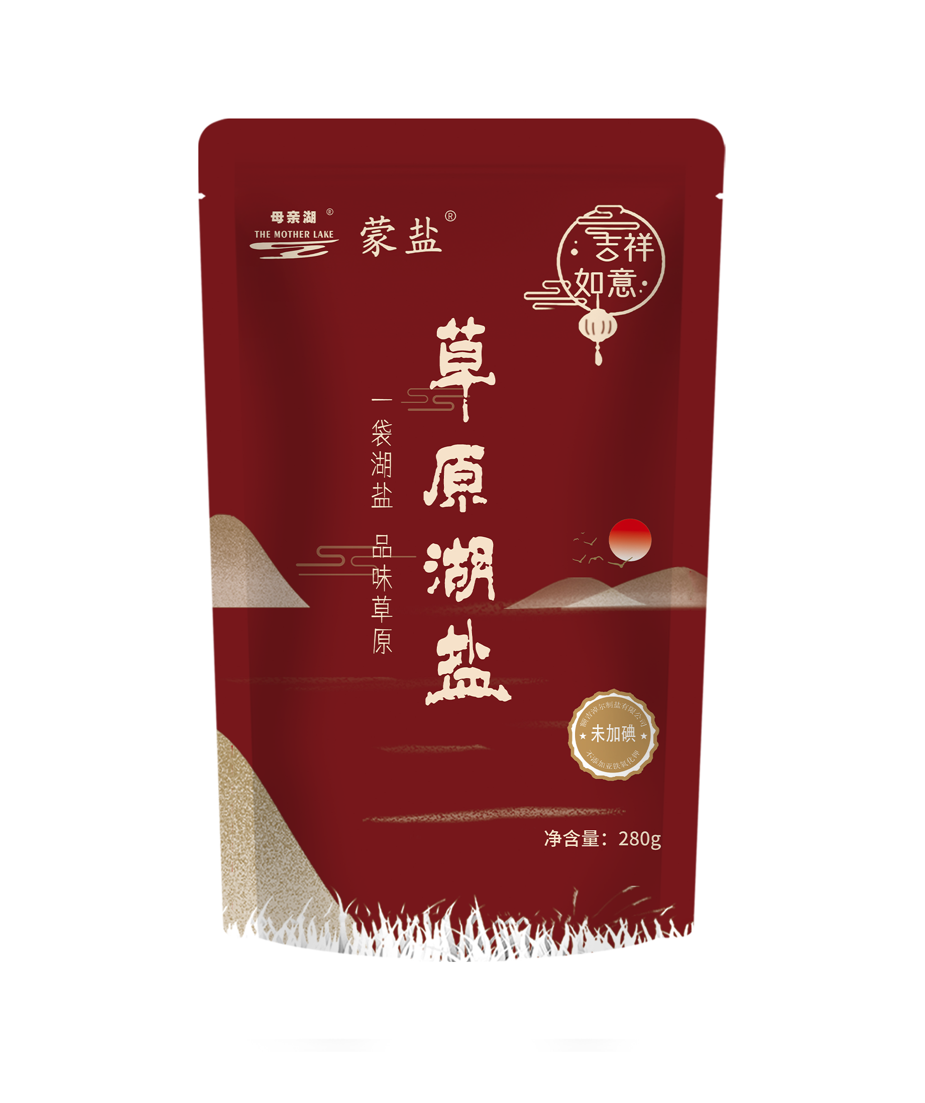 蒙盐母亲湖草原湖盐节庆版（未加碘）