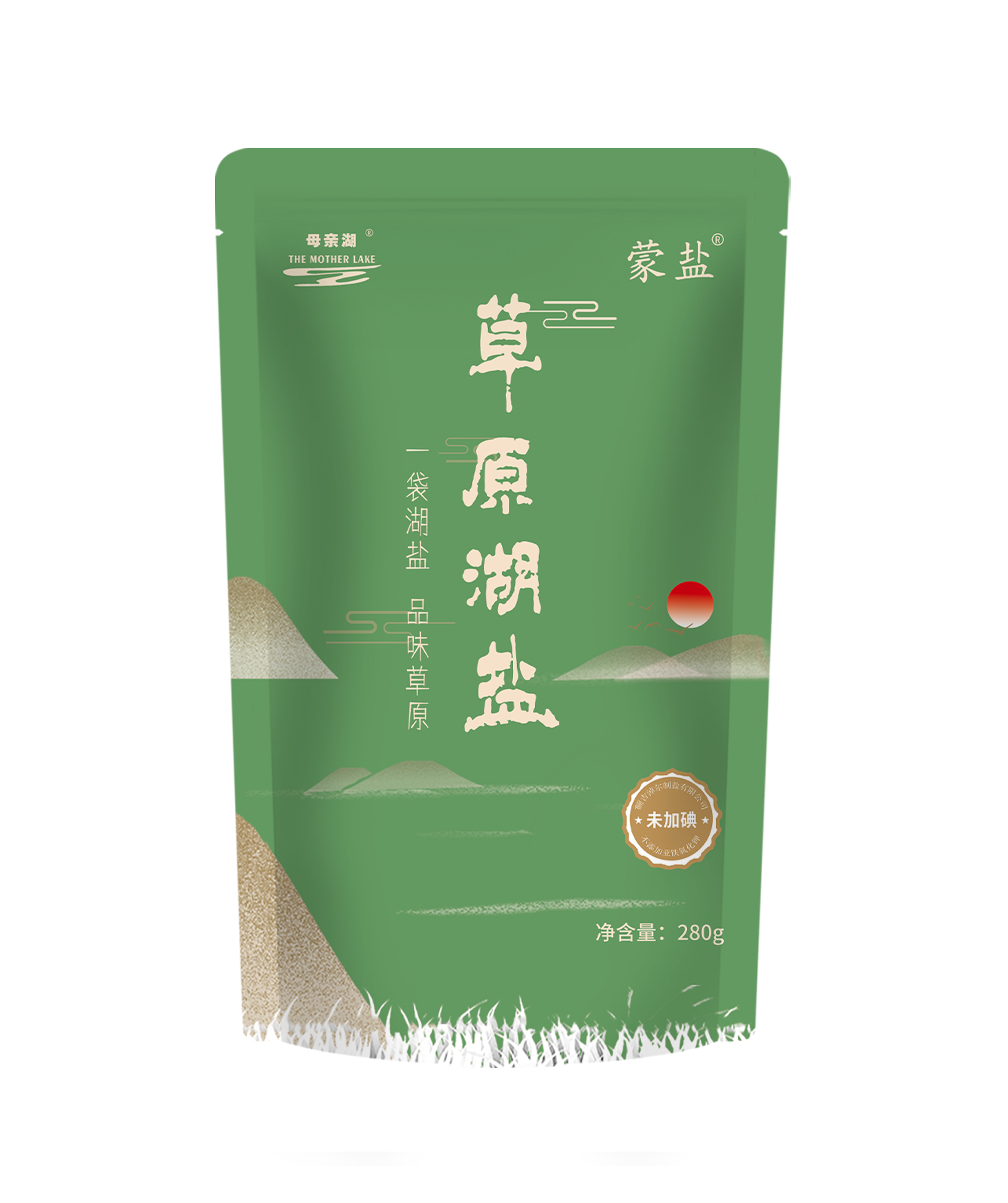 蒙盐母亲湖草原湖盐（未加碘）